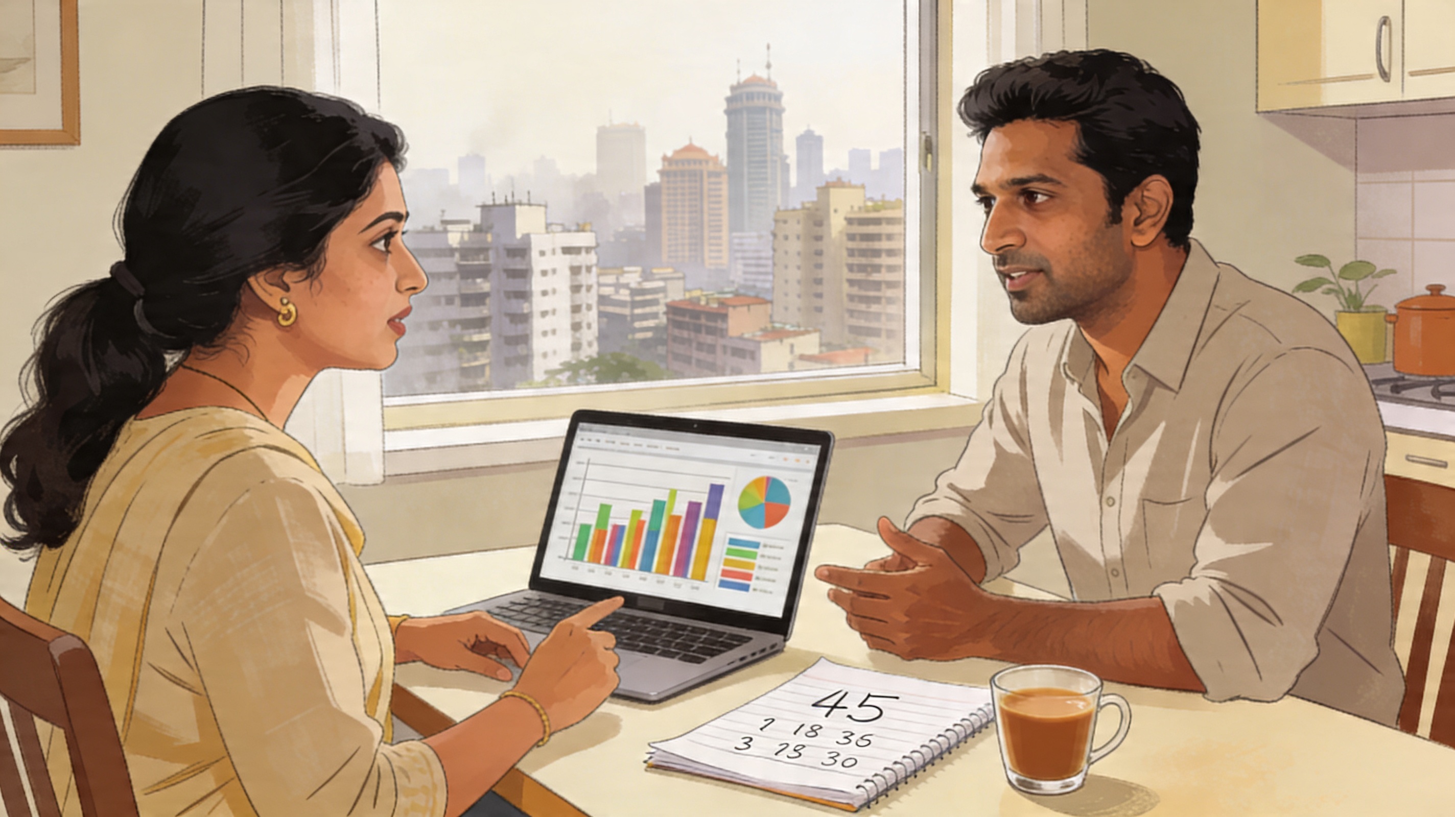 How Much Corpus Do You Need to Retire at 45 in India